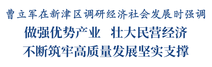 曹立军在新津区调研